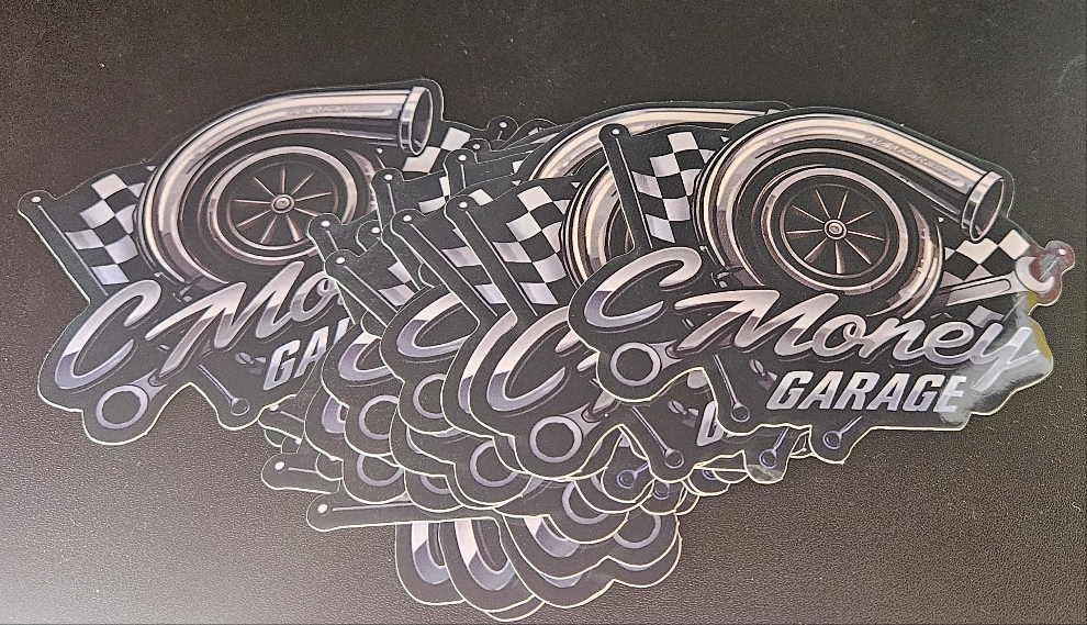 Cmoney Garage Stickers