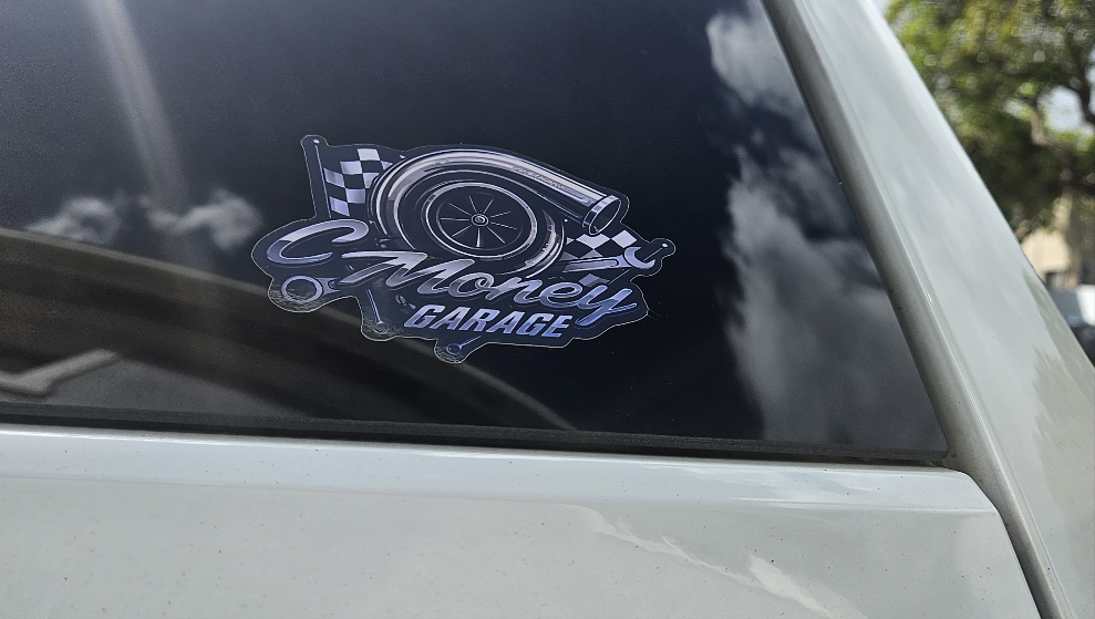 Cmoney Garage Stickers