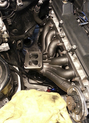 TOYOTA SUPRA LEXUS IS300 GS 2JZ-GE T4 TWIN SCROLL TURBO MANIFOLD + INTAKE MANIFOLD 6 INJECTOR - PRE SALE